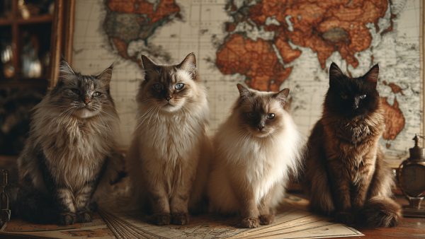 Where Did Your Cat Come From? The Global Origins of 67 Cat Breeds!