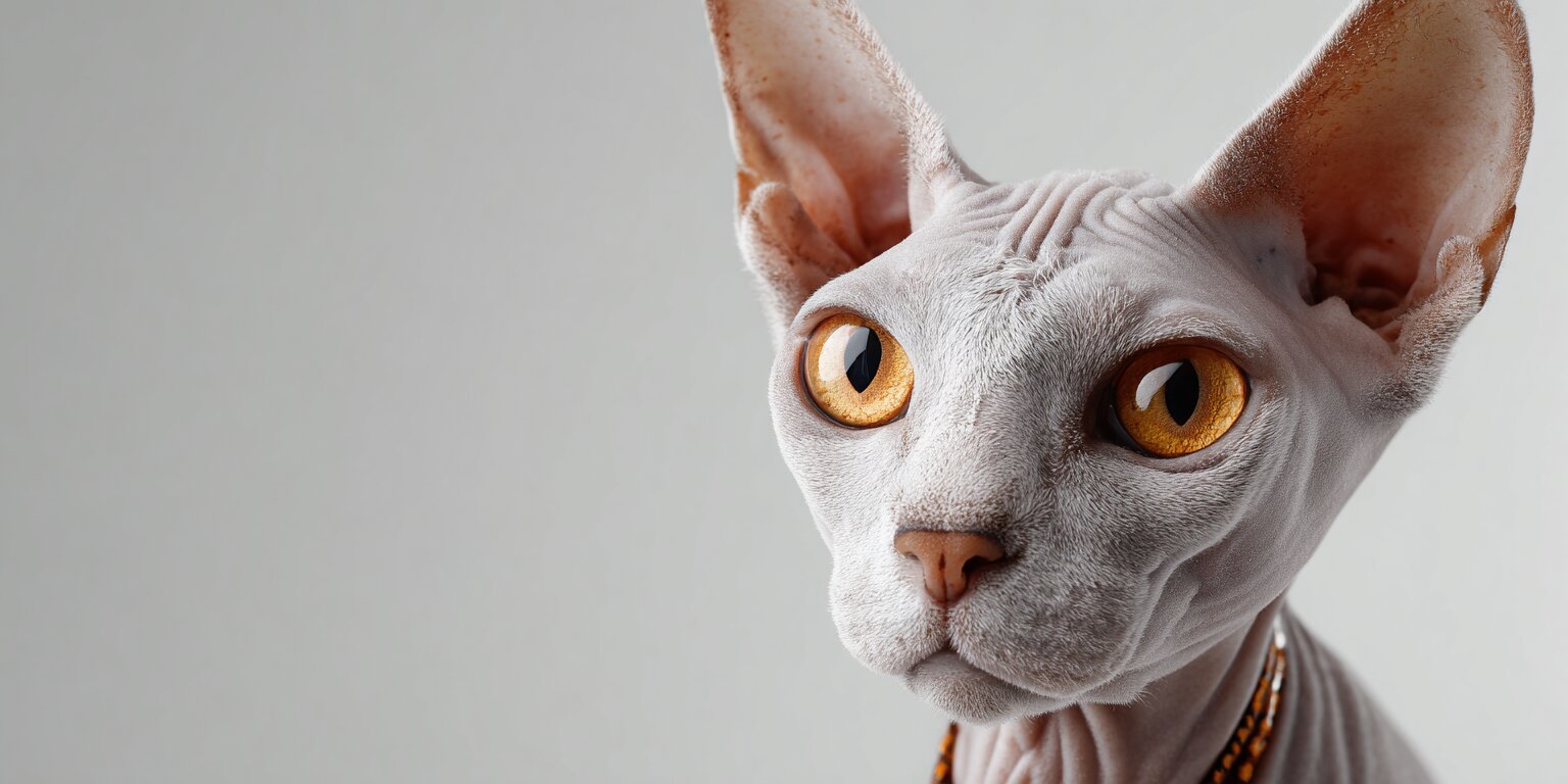 Sphynx cat — born in Toronto, Canada, not Egypt
